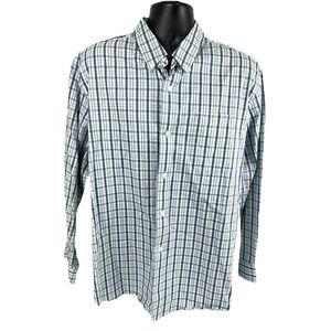 Deluth Trading Button Down Shirt men's XL Blue Plaid